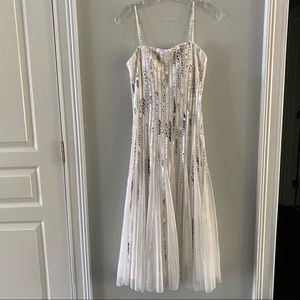 Cache Evening Cocktail Dress White Size 8